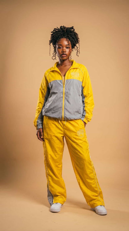 Yellow and Grey Tracksuit